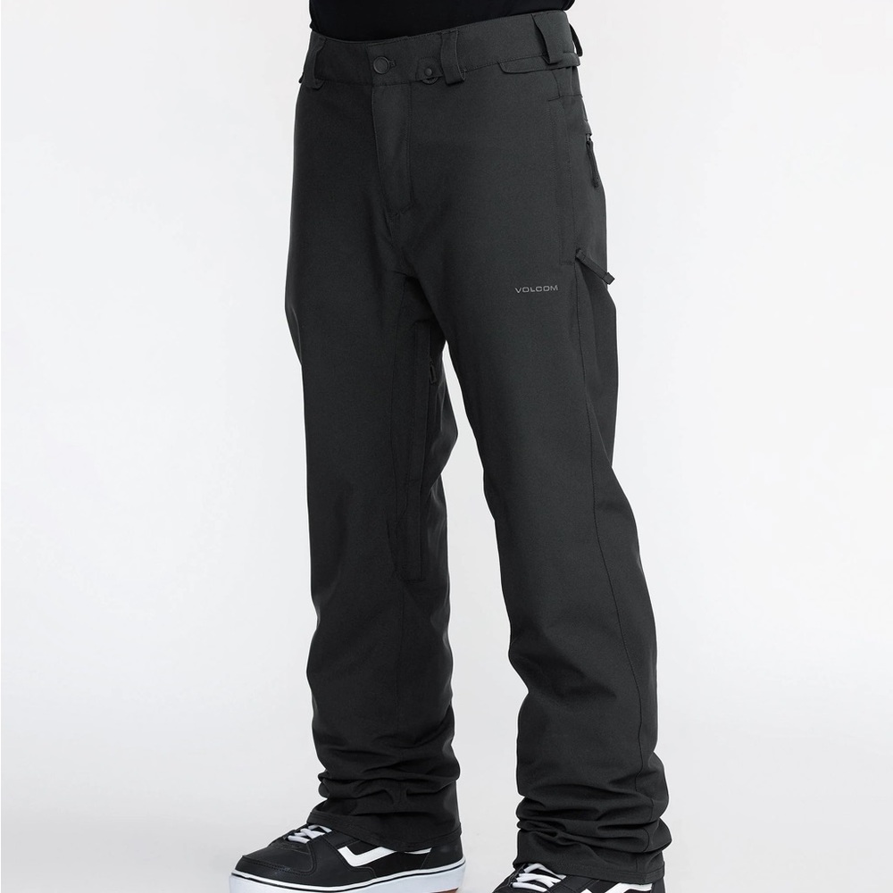 Volcom Black MEN'S FREAKIN SNOW CHINO PANTS Size Large
